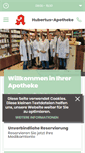 Mobile Screenshot of hubertus-apotheke-neustadt.de